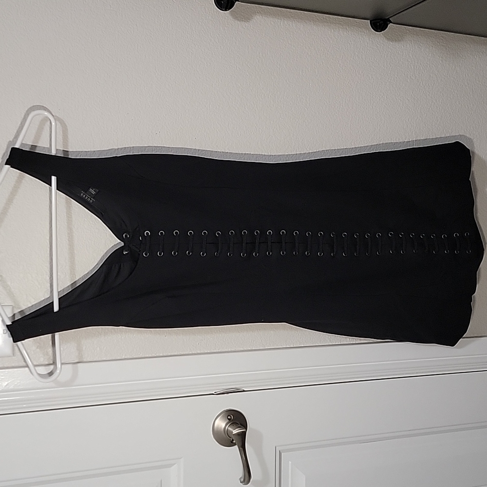 Guess Black laceup dress!